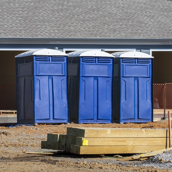 are there any additional fees associated with portable restroom delivery and pickup in Alpha